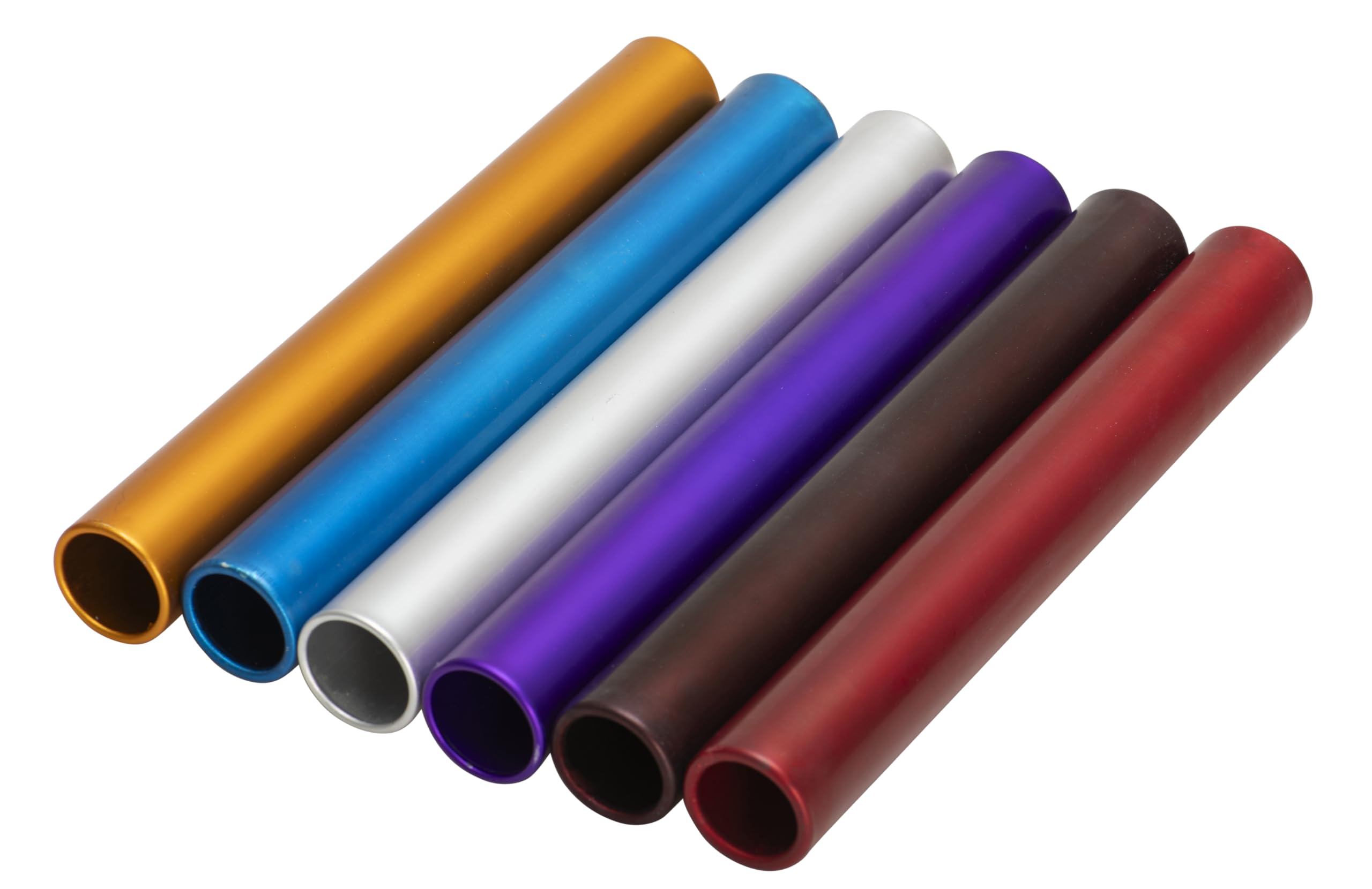 Betzold Staffelstäbe Senior, Ø 38 mm, 6 Stück - Aluminium Leichtathletik