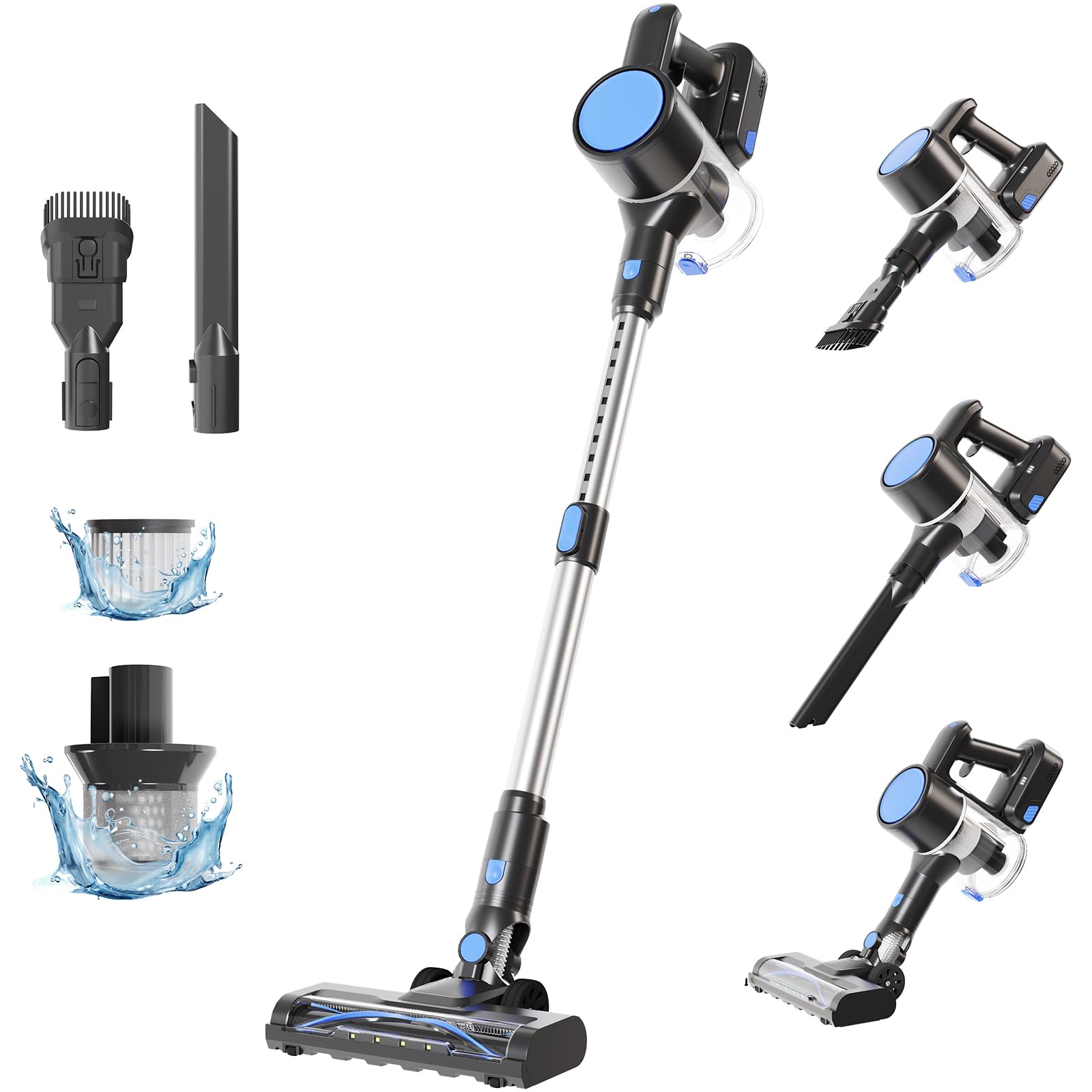 NEWBULIG HJ-6309C Cordless Vacuum Cleaner