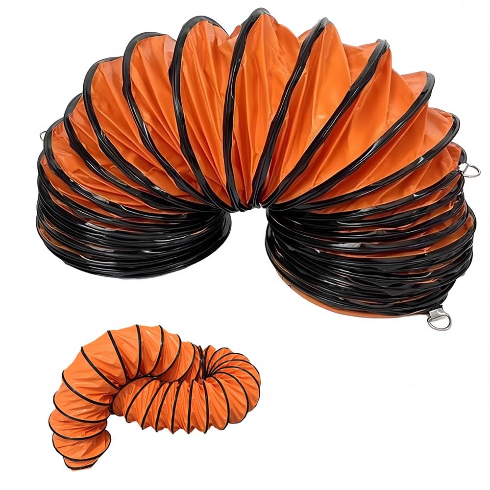 Conduit de ventilation rétractable en PVC pour extracteur industriel 250 mm