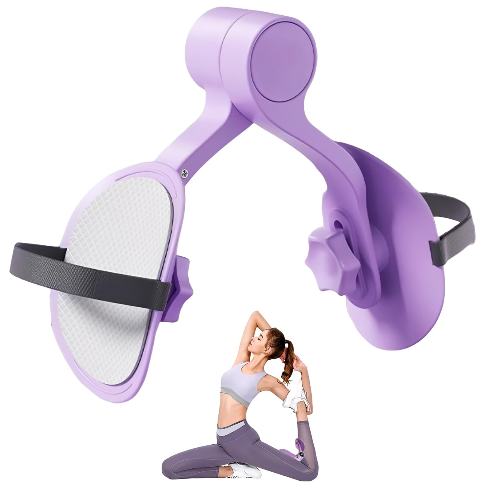 Kegel Pelvic Floor Trainer for Women, Thigh exerciser, Thigh Master, Inner Thigh Trainer Workout Equipment for Home, Pelvic Floor Exercise Devices Women for Home Use (Purple)
