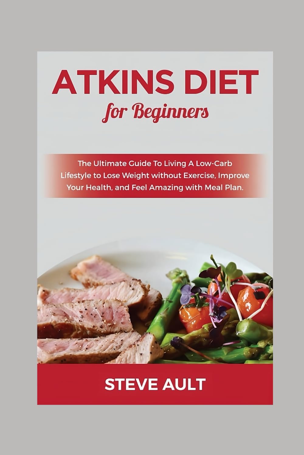 ATKINS DIET FOR BEGINNERS: The step by step simpler way to lose weight and delicious atkins diet with low carb diet plan to lose weight fast for the beginners.