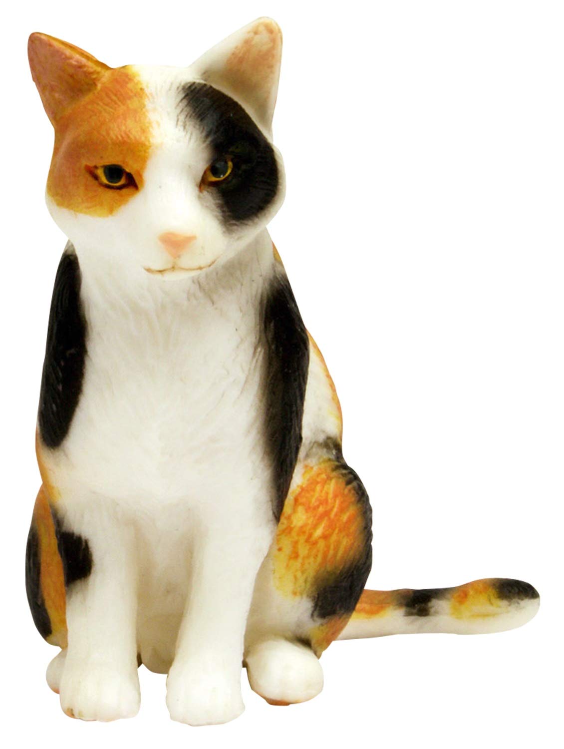 Amazon.co.jp: プラッツ 1/12 和ねこ 三毛猫 (座り) 彩色済み動物