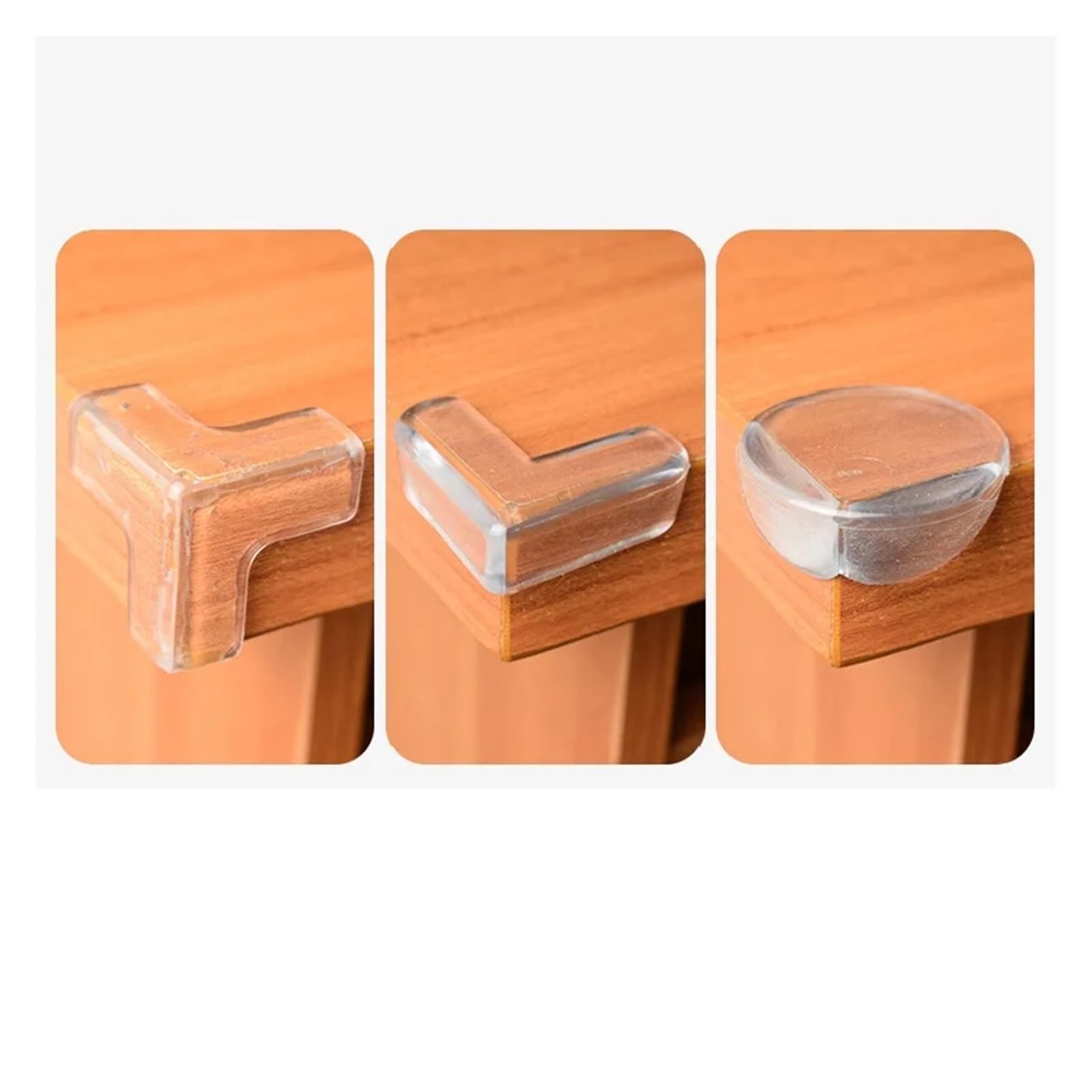 Protectores de Esquinas para mesas, Seguridad Infantil, 4 piezas/10 Piezas, Funda Protectora de Silicona anticolisión