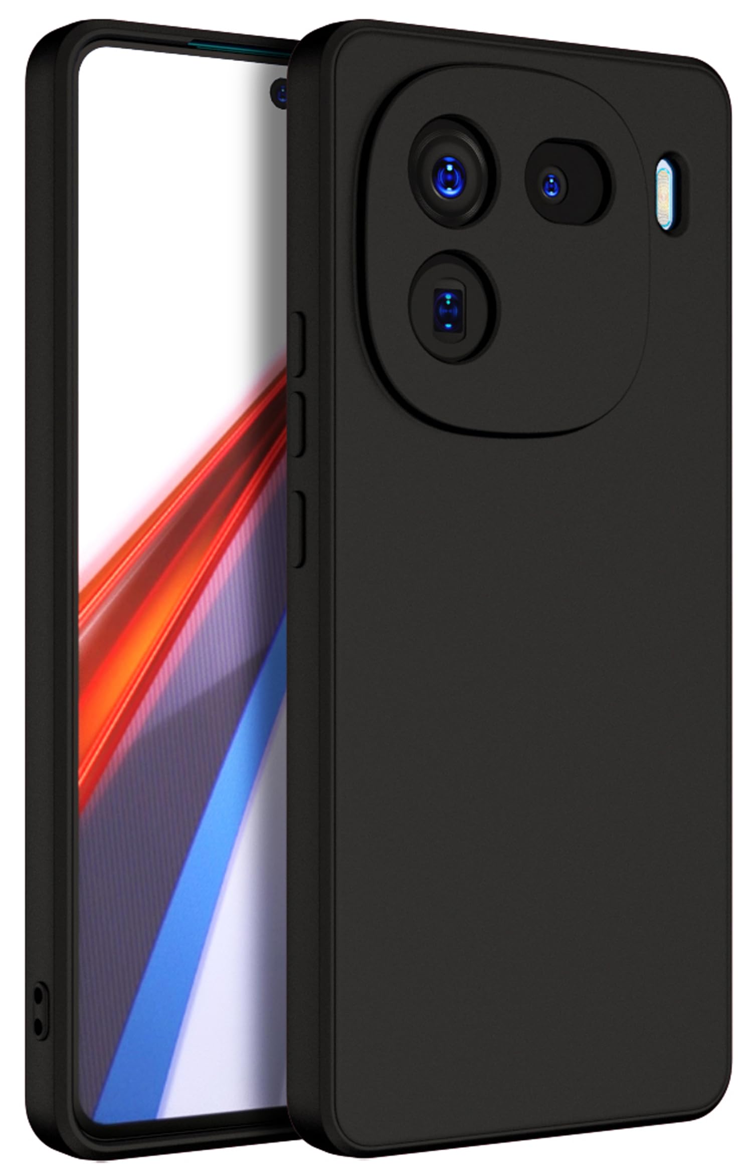 Kapa Matte Protective Lens Flexible Back Cover for Iqoo 12 (5G) | Slim Silicone with Soft Lining Shockproof Full Body Bumper Case (Black) (B0CQM79PLD) Amazon Price History, Amazon Price Tracker