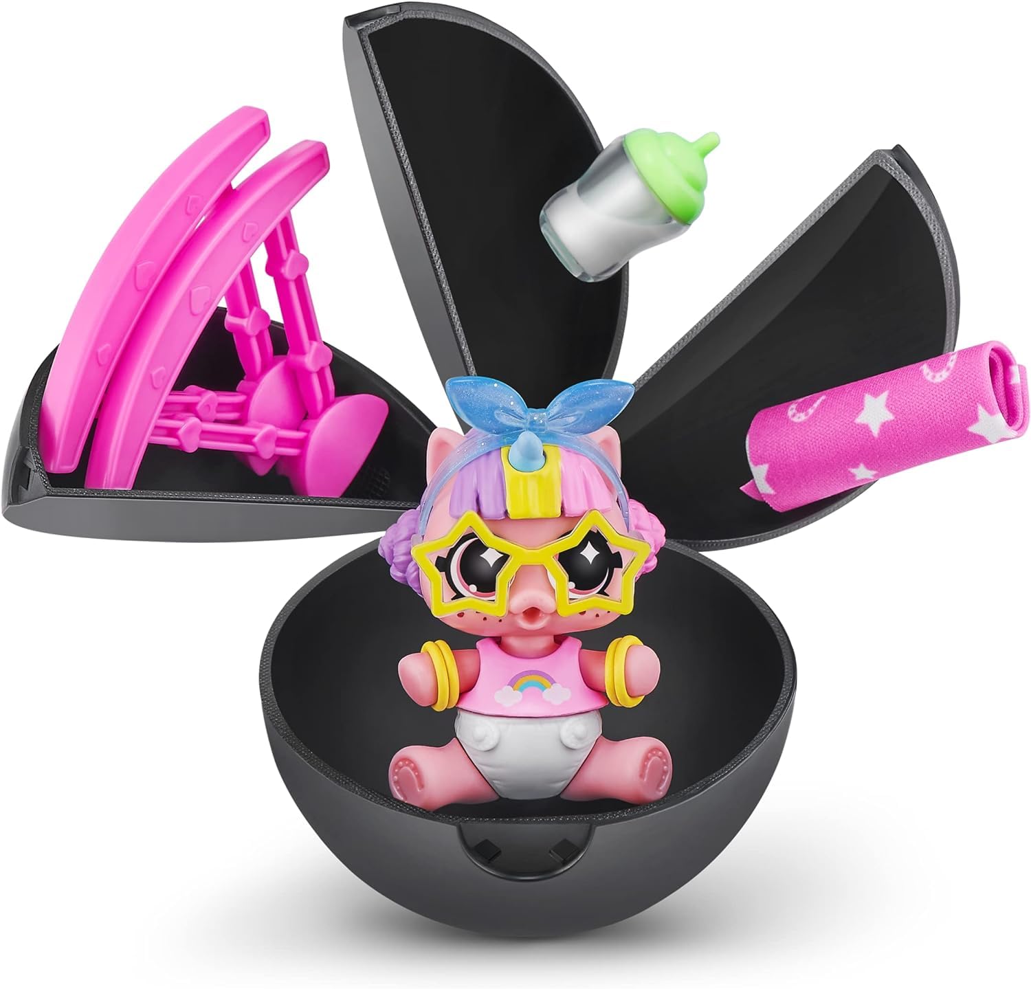 Amazon.com: 5 Surprise Unicorn Squad Series 6 Newborn Glow Squad