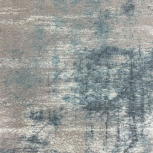 Image of Urban Space Digital Printed Premium Chenille Floor Carpet Mat for Bedroom, Living Room, Super Soft Rug with Anti-Skid Backing, Modern Distressed Design (2ft x 3ft, ACR001)