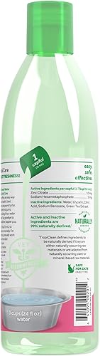 Miniatura 2 de TropiClean Aliento fresco para cachorros Aditivo de agua para el cuidado bucal del perro Ambientador de aliento para cachorros para la salud