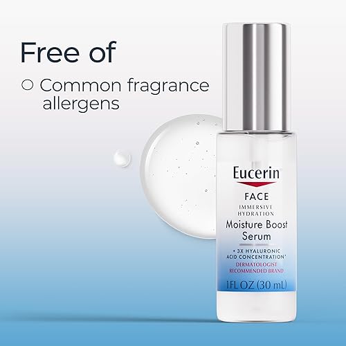 Miniatura 7 de Eucerin Suero facial de hidratación inmersiva para aumentar la humedad, suero ultraligero de ácido hialurónico que suaviza las líneas finas y las