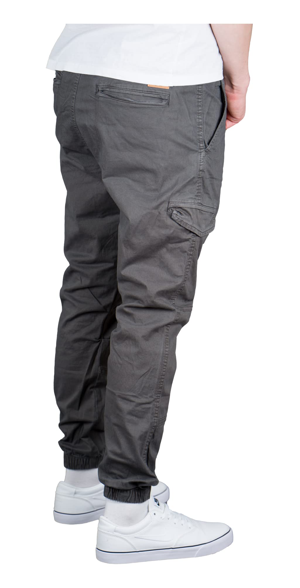 Indicode Herren Cargohose Jones Cargo Hose Freizeithose Chino Outdoorhose Stoffhose