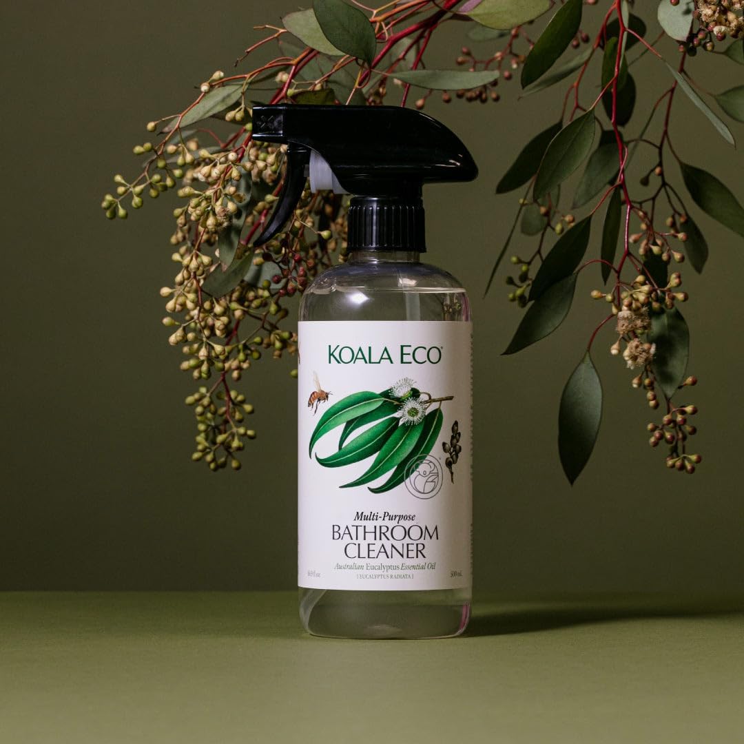 Koala Eco Multi-Purpose Bathroom Cleaner - with Australian Eucalyptus Essential Oil - 16 oz - Image 3