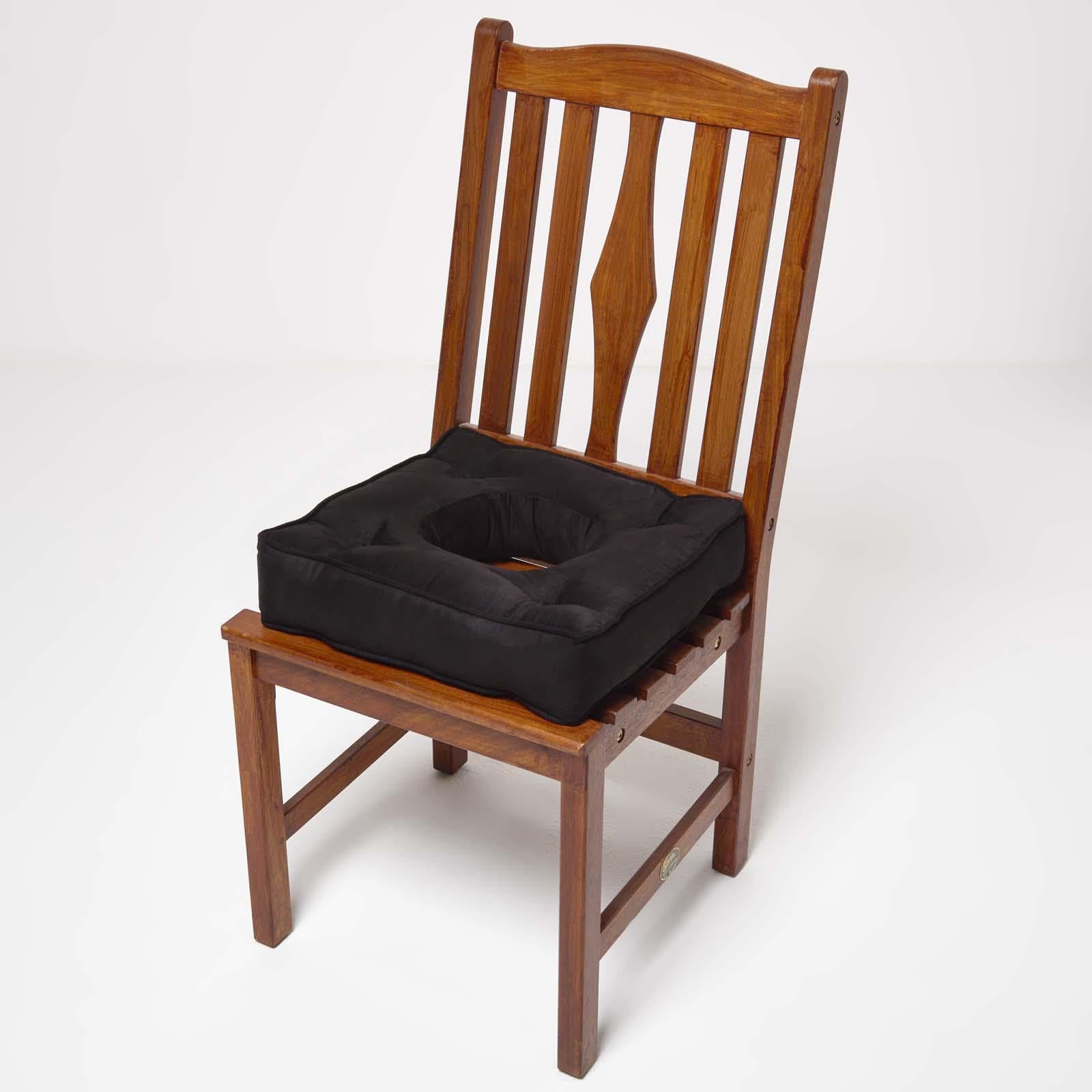HOMESCAPES Cuscino per coccige Ultimate Comfort per alleviare il dolore al coccige, cuscino a ciambella fatto a mano con supporto solido, sollievo dalla sciatica, cuscino per emorroidi, cuscino per