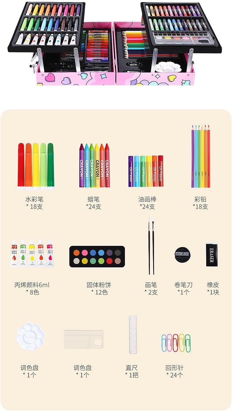Watercolor Pen Set Painting Brush Student Stationery(Blue)