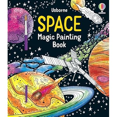 Space Magic Painting Book (Magic Painting Books)