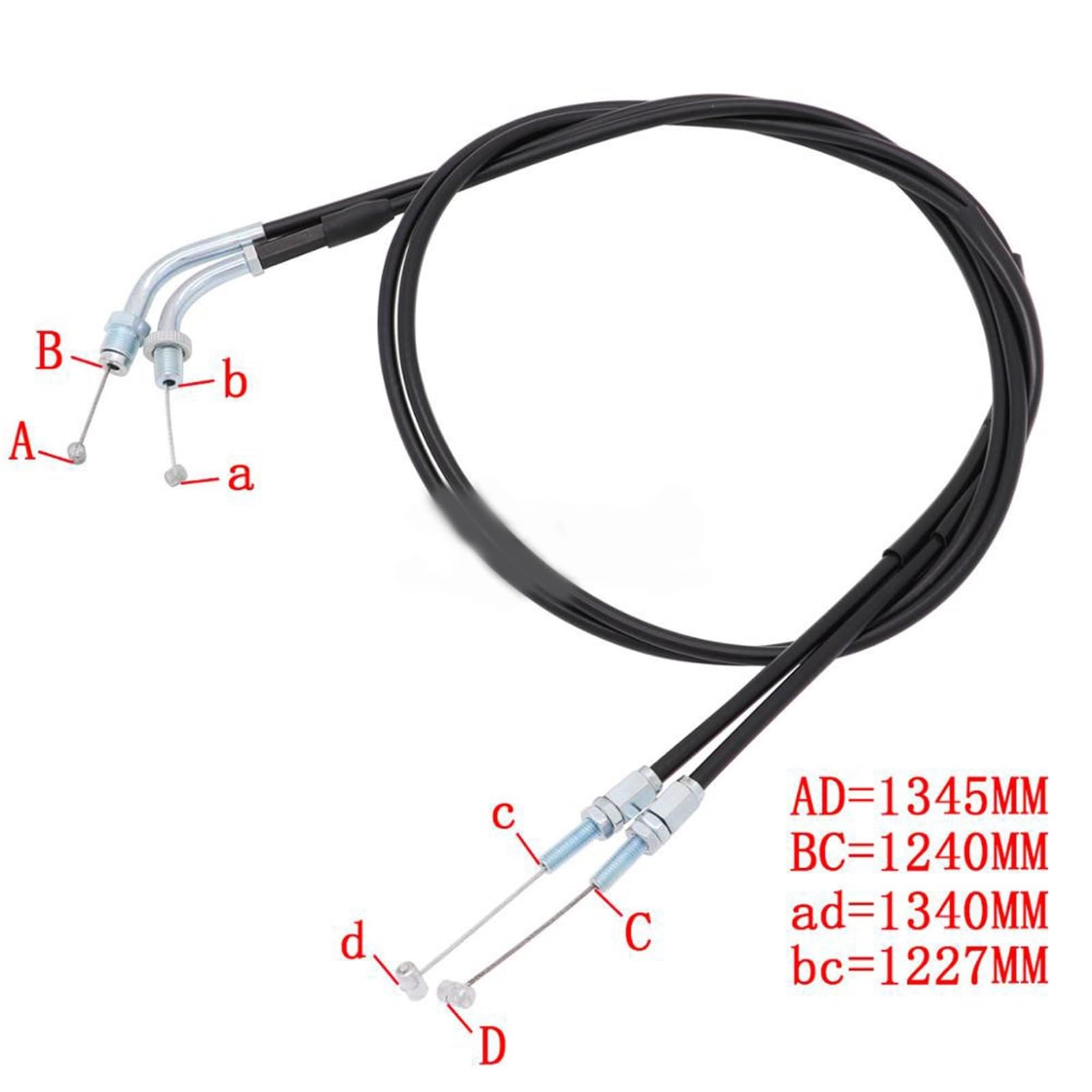 Cable De Acelerador Alambre Acero para Motocicleta, para VTX1800 VTX 1800 2002 2003 2004 2005 2006 2007 2008