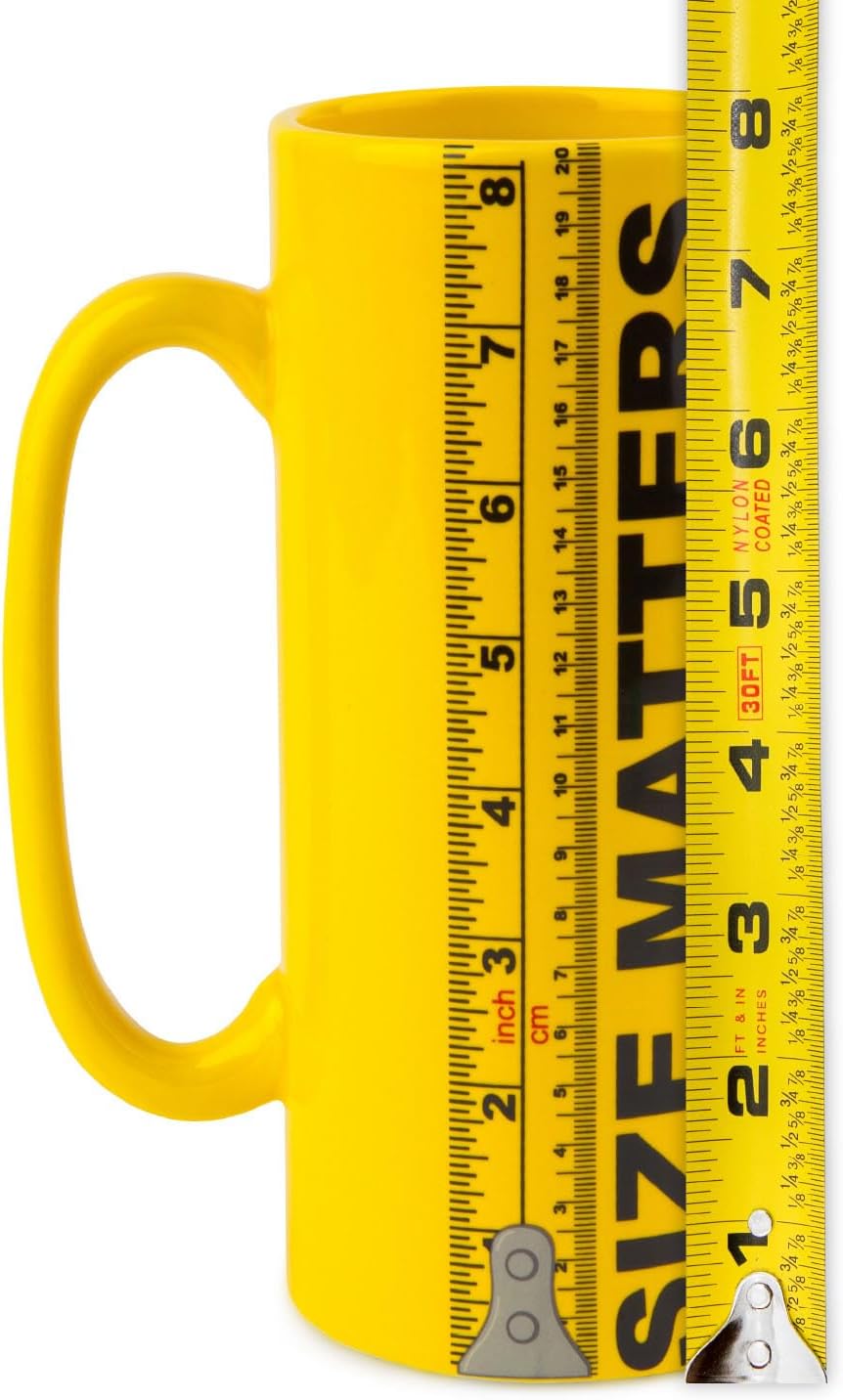 BigMouth Inc The Size Matters Coffee Mug