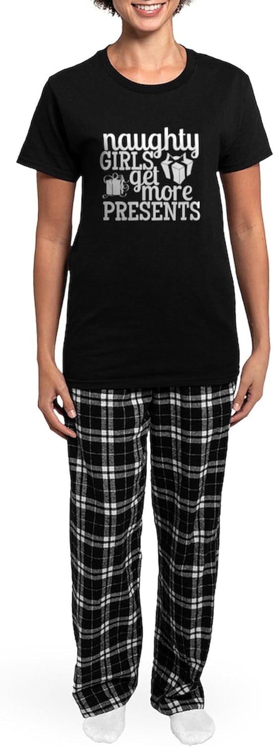CafePress Naughty Girls Pajamas Womens Novelty PJ Sleepwear