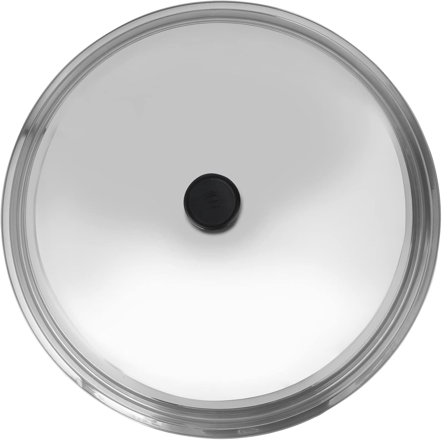 DOITOOL Frying Pan Cover Lid Stainless Steel Pot Lid Universal Pan Lid Anti- Scald Frying Pan Cover Cookware Lids for Pots Pans Fry Pan Skillet Universal Pot Lid