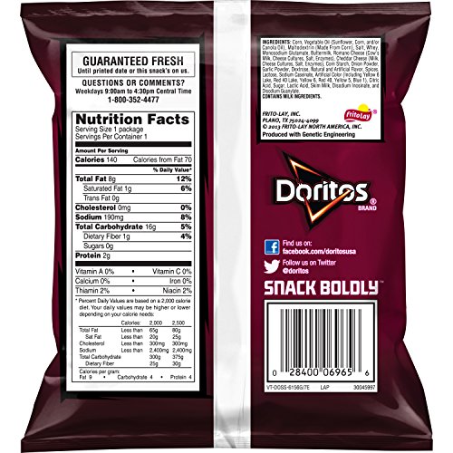 Doritos Hot & Spicy Mix Variety Pack, 40 Count #TOP3