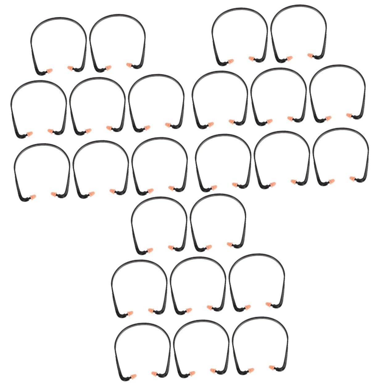 24piezas Tapones De Silicona Para Reducción De Ruido Aislantes Auditivos Para Trabajo y Sueño Protección Eficaz Ruido Confortables y Reutilizables