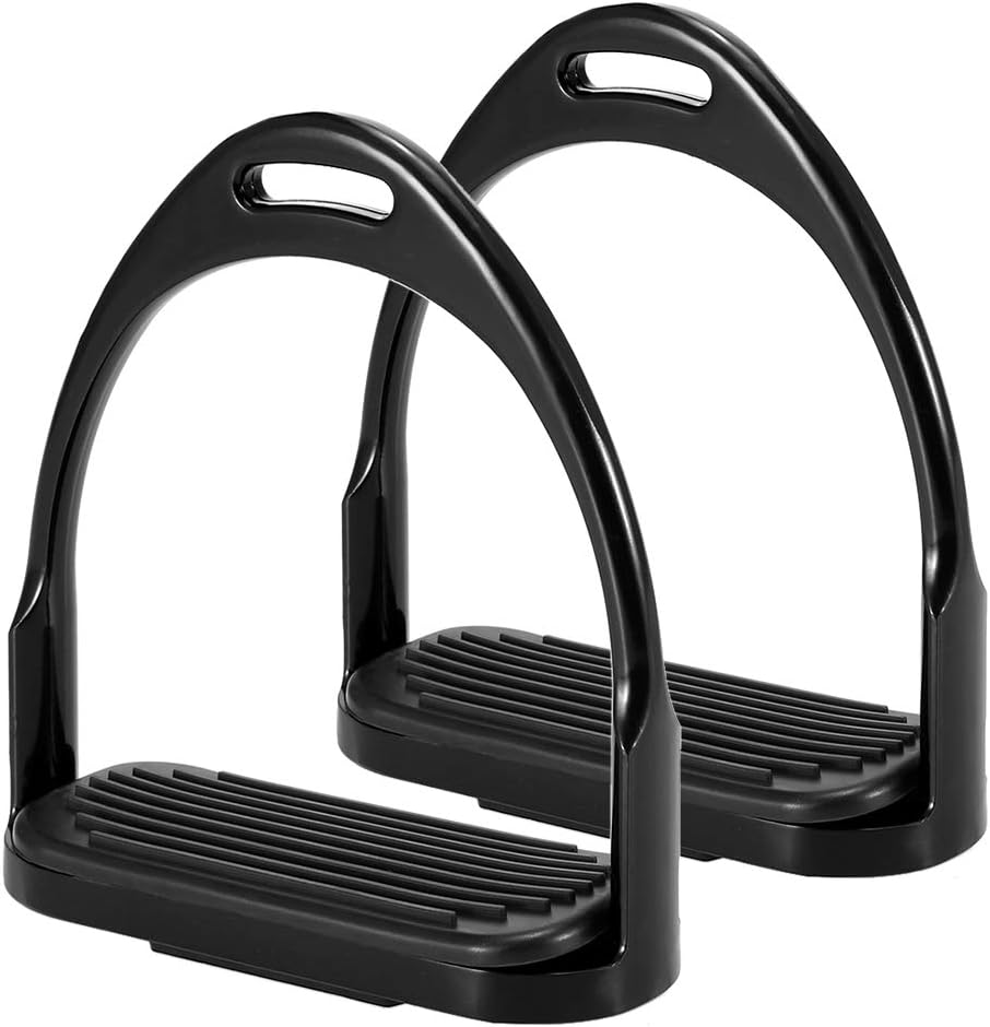 Horse Riding Stirrups Flex Aluminum Horse dle -skid Horse Pedal Equestrian Safety Equipment