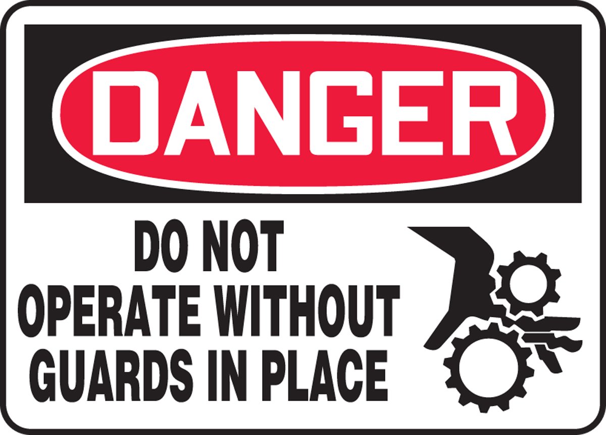Panneau Danger Do Not Operate Accuform ultra-résistant MEQM014XP - 2