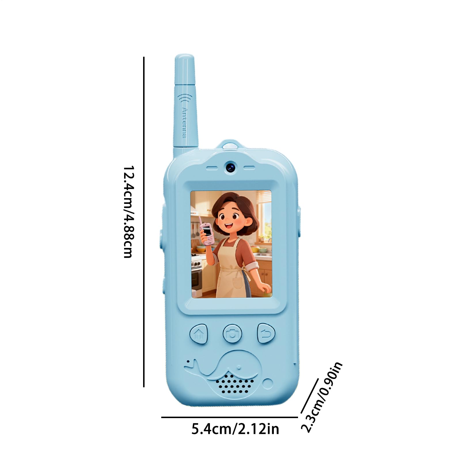 Walkie Talkies Infantiles Con Cámara De Video Herramienta De Comunicación