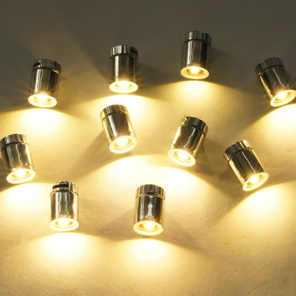 AUAUY 22pcs Mini LED Lights, Mini LED Battery Operated Small Lights for Crafts for Paper Lantern Doll House Decoration - Image 3