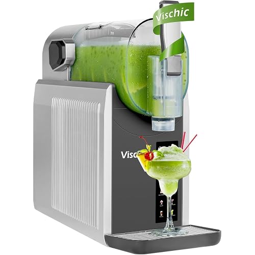 Slushy Machine for Home Use with 7 Preset Programs & Auto Cleaning Function, Frozen Drink Maker Easy to Make Slush Margarita Frappés Cocktail & More, 4H Fresh parties, summer gatherings | Slushy Machine for Home Use with 7 Preset Programs & Auto Cleaning Function