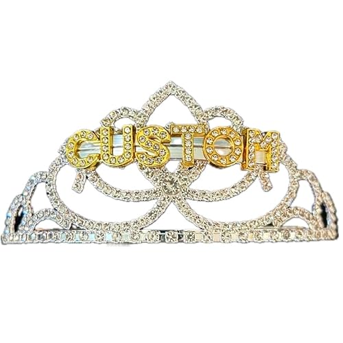 NaughtyBrit Small Sized Custom Text Tiara