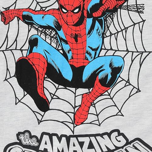 Image of Marvel Spider-Man Boys Short Sleeve T-Shirt and Shorts Set for Big Kids