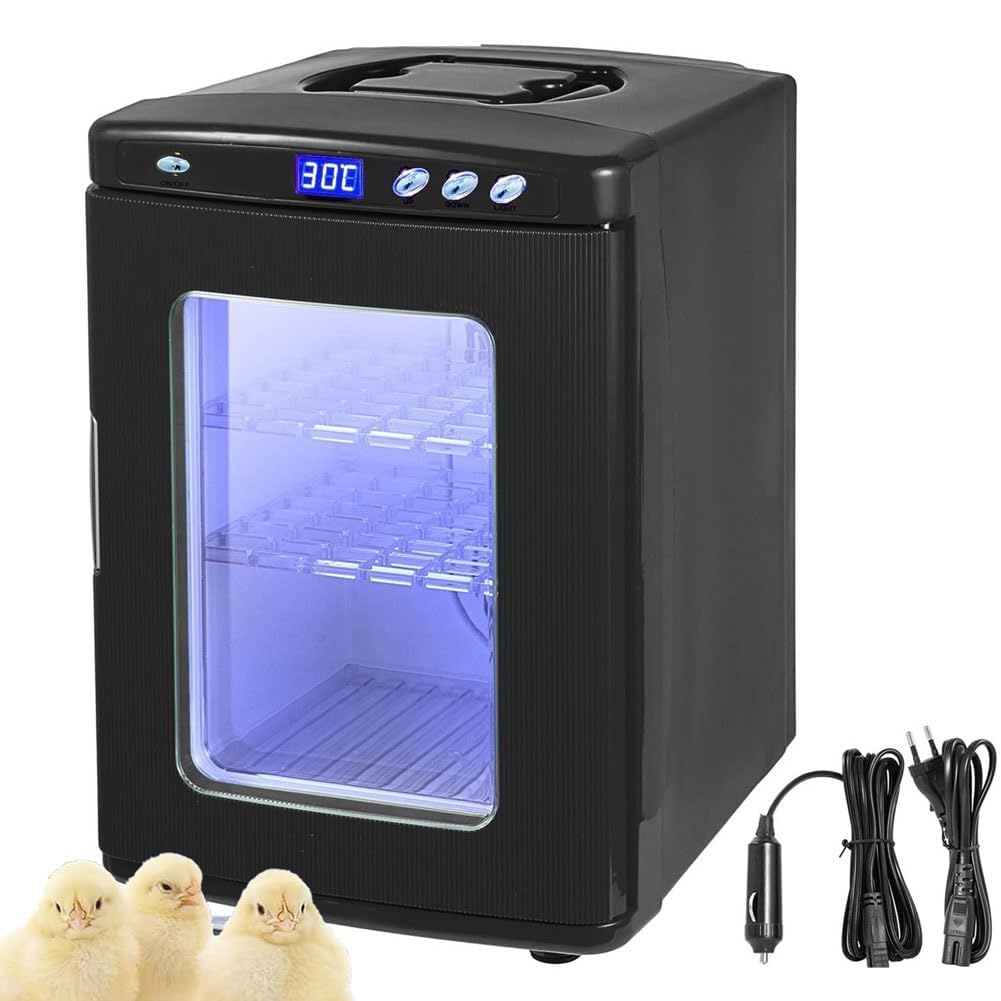 Incubadora de reptiles con termostato digital, control de temperatura ajustable para calefacción y refrigeración, ideal para camaleones, lagartijas y tortugas