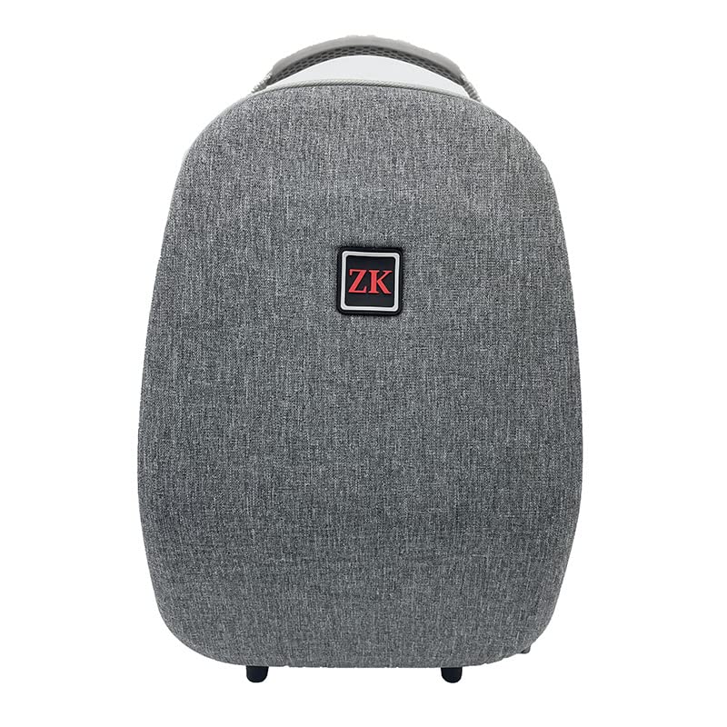 EVA Custodia rigida da viaggio proteggere Box per PS VR2, All-in-One VR Headset & Controllers Borsa di stoccaggio borsa, apertura accurata, fisso cinturino elastico (Grigio)
