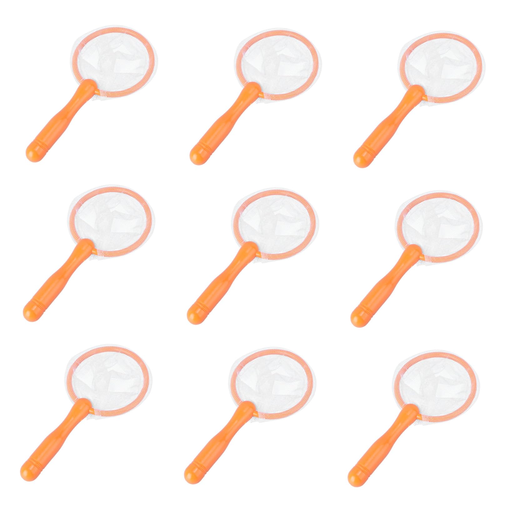 Uonlytech Filet de Pêche pour Jeunes 10 Pièces, Jouet Plastique Compact