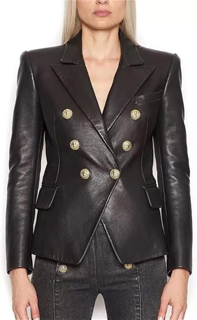 XIOUOUSD Fashion Designer Blazer Jacket 