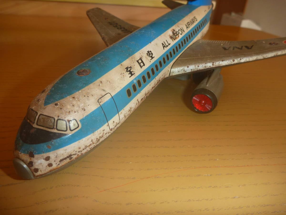 Amazon.co.jp: 全日空旅客機、JA8501型（ブリキおもちゃ