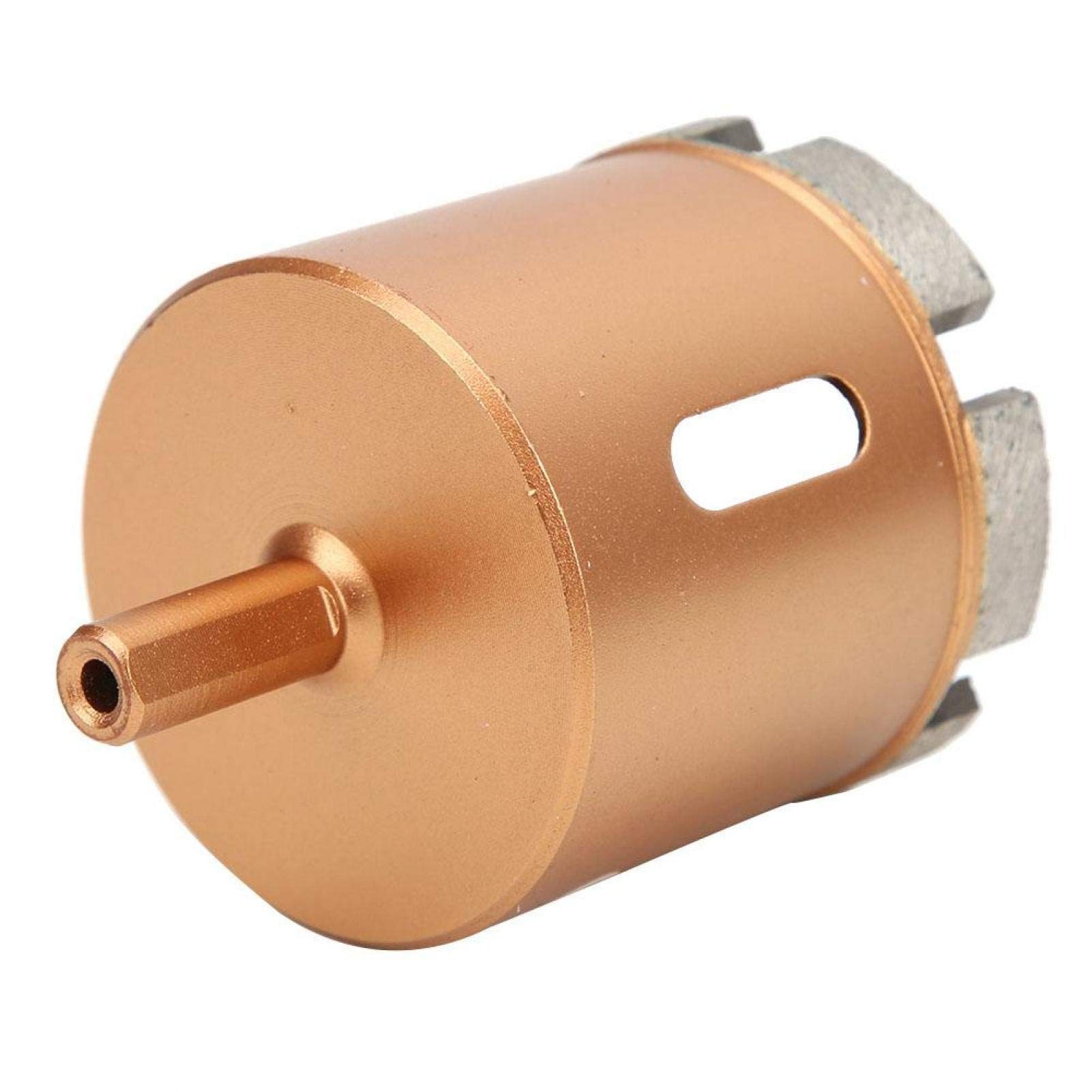 Wiertła diamentowe, 40-60mm trzpień trójkątny otwornice z rdzeniem pustym do wiercenia w płytkach, betonie, cegle, szkle, marmurze i ceramice (60mm)