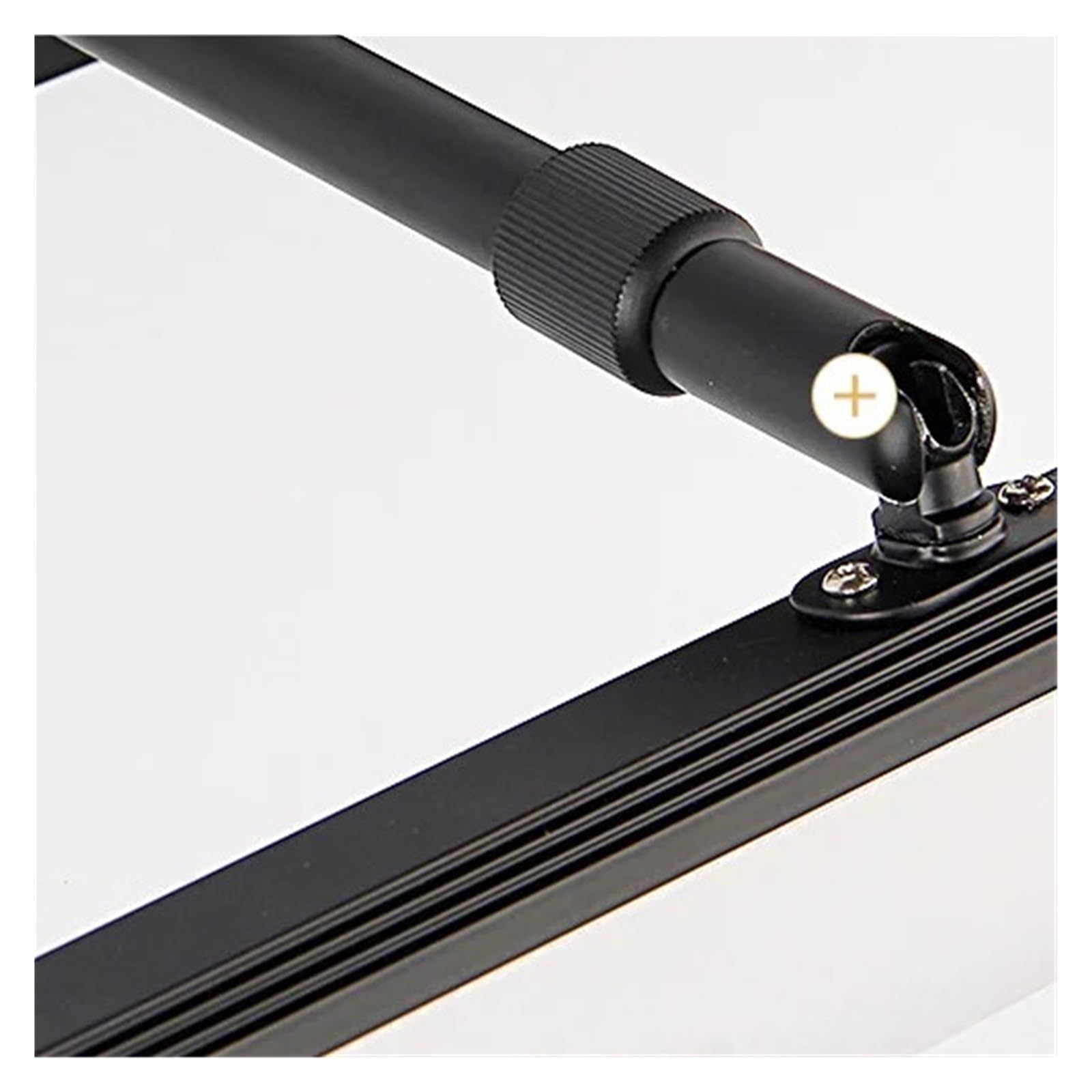 LED Spiegelleuchte 40cm 12W AC90-240V Wasserdicht Moderne Kosmetik Acryl Wandleuchte For Badezimmerspiegel Lampe Licht Stabile Beleuchtung(Black,White)