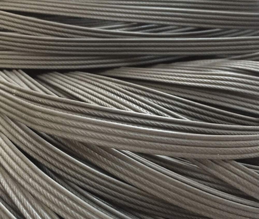 BomDog Plastic Woven Rattan Repair Material,Plastic Rattan Wicker Gray Synthetic Rattan Woven Material, Plastic Rattanniture/Grey