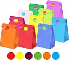 30 Sacchetti Carta Con Palloncini + 60 Adesivi - Per Feste E Regali - Foto 6