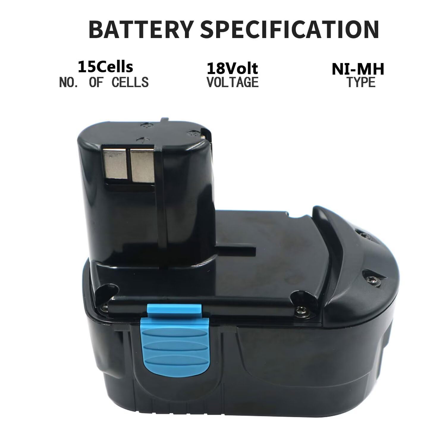 H-ANT 18V 2500mAH Replacement Battery-Compatible for Hitachi BCC1812 EB1812S EB1814SL EB1820L EB1824L EB 1826HL EB1830HL EB1830H