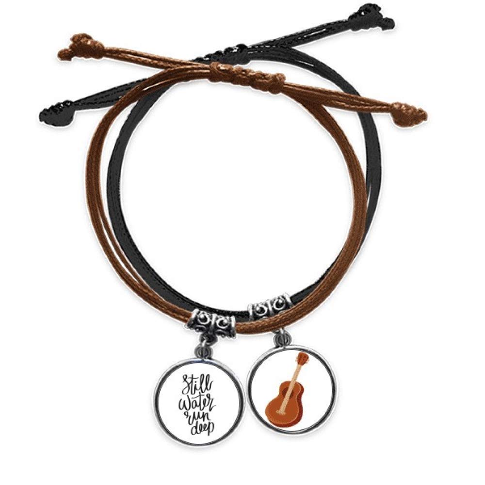 Pulsera de cuero con guitarra: dile adiós a las pulseras rígidas que molestan 3