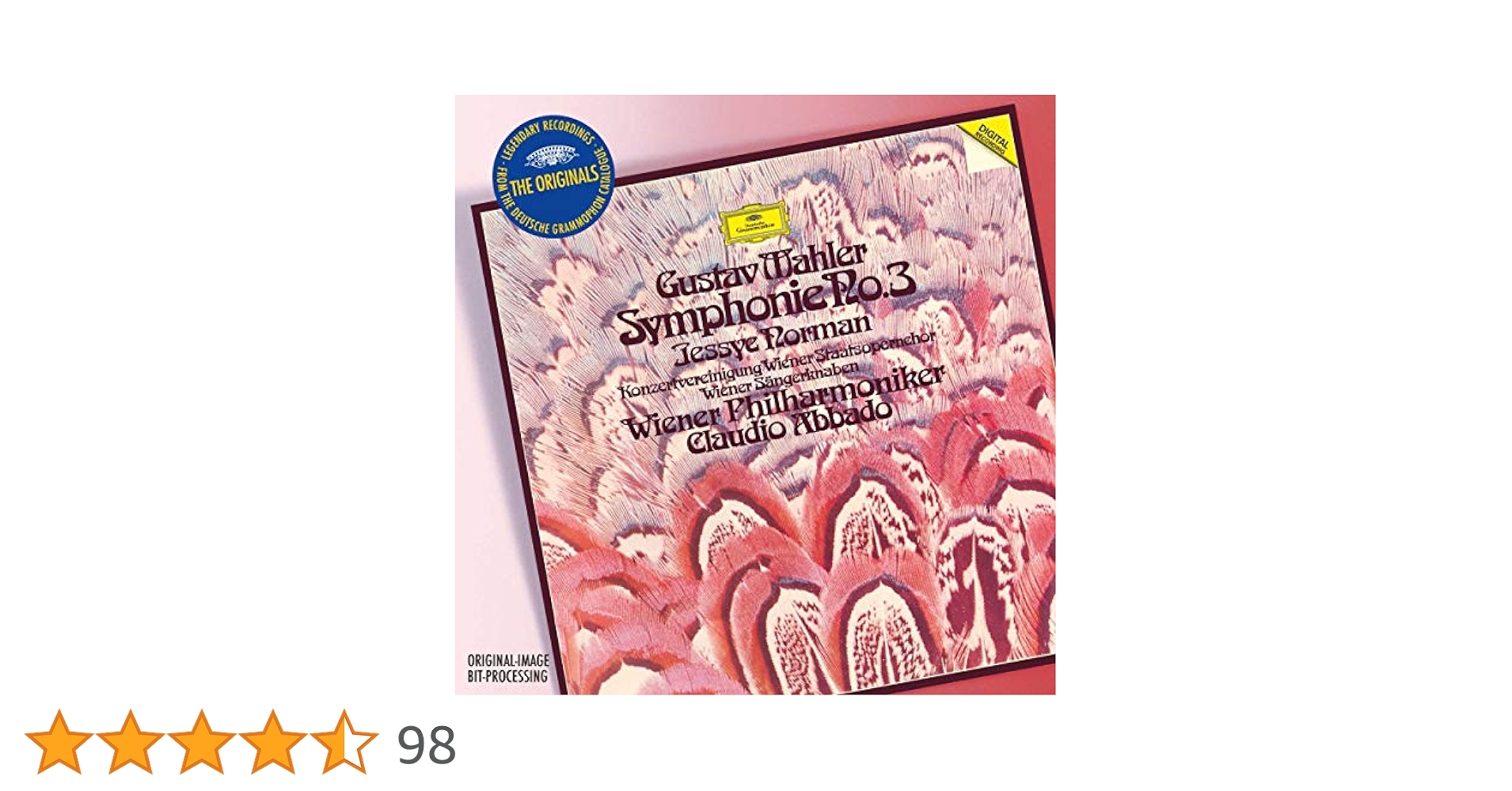 Mahler: Symphony No.3 In D Minor: Amazon.co.uk: CDs & Vinyl