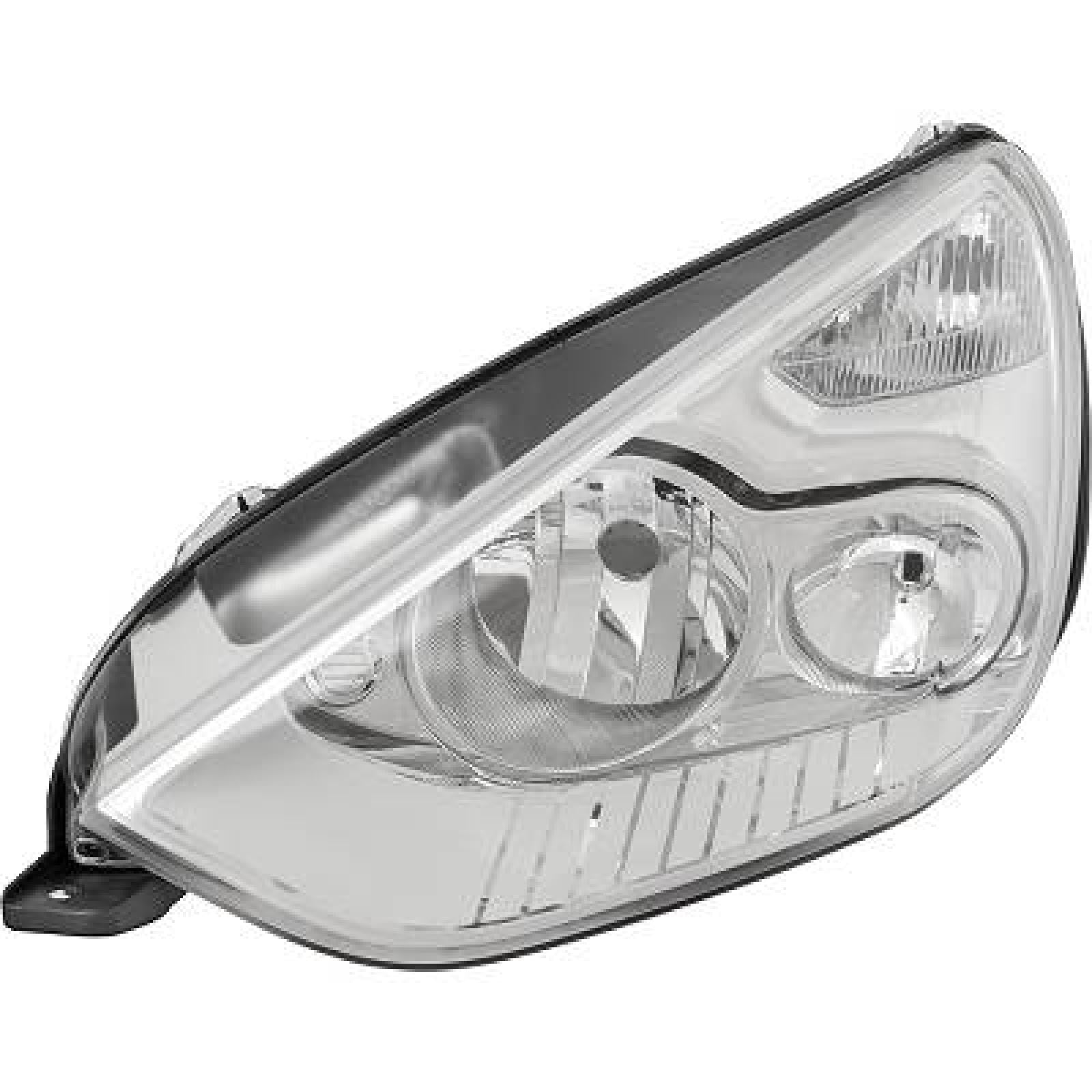 Faro delantero izquierdo Ford SMAX focos halógenos H7 H1 repuesto de luces 2