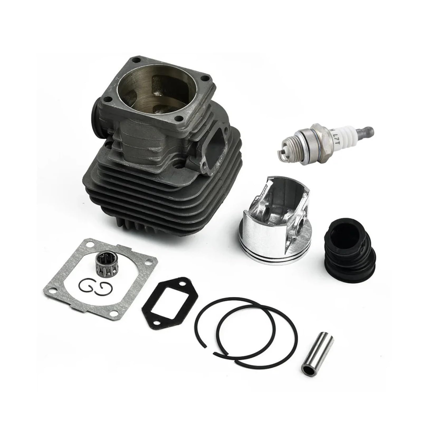 Cvaadv One Color Big Bore Cylinder Piston Kit Compatible With 064 066 Ms640 Ms650 Ms660 Nikasil 56Mm Gaskets Sparking Plug Set Chainsaw Spare Parts