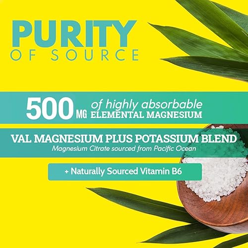 Miniatura 5 de VAL Citrato de Magnesio + B6 + Potasio, 90 Tabletas