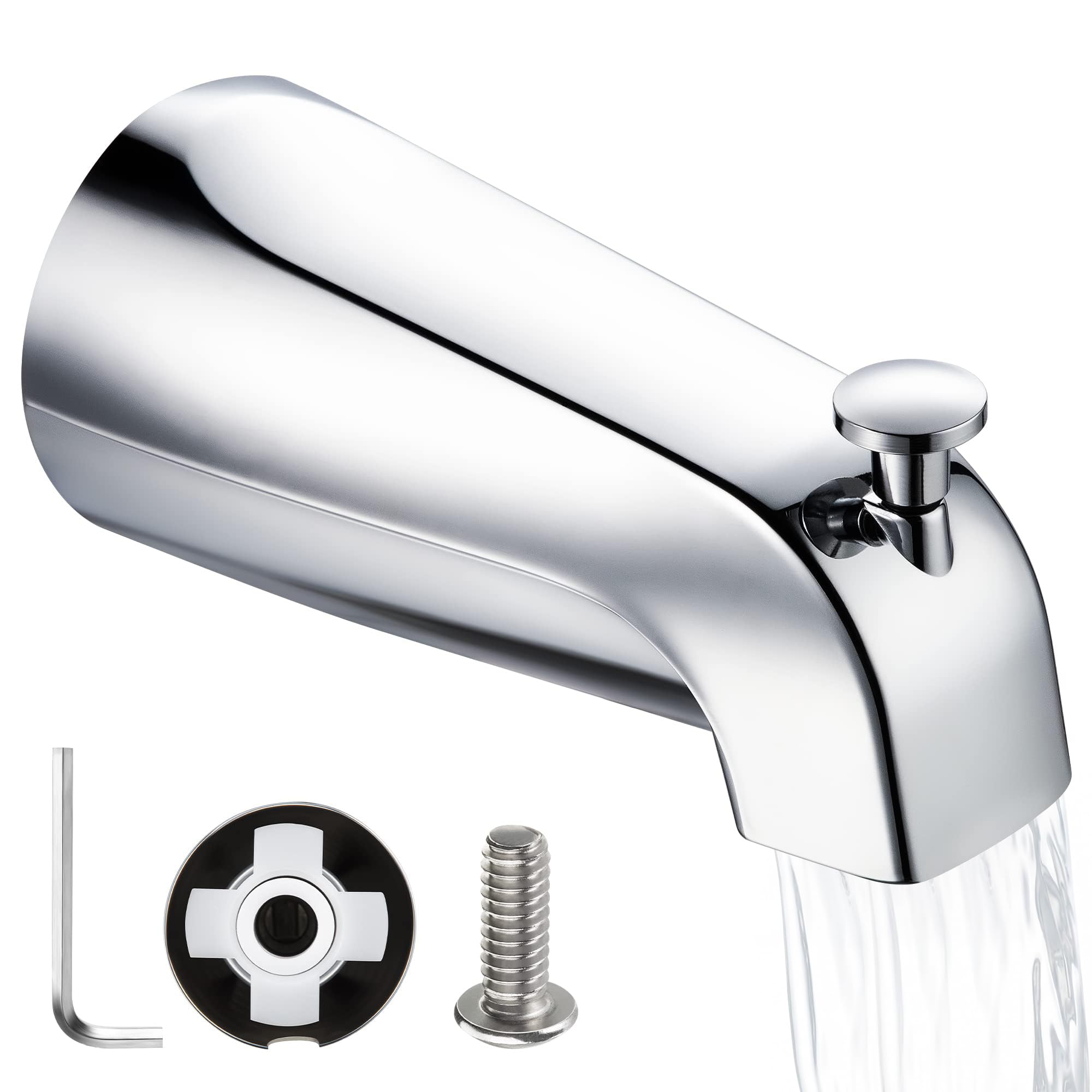 Enhon Slip-On Tub Spout with Diverter