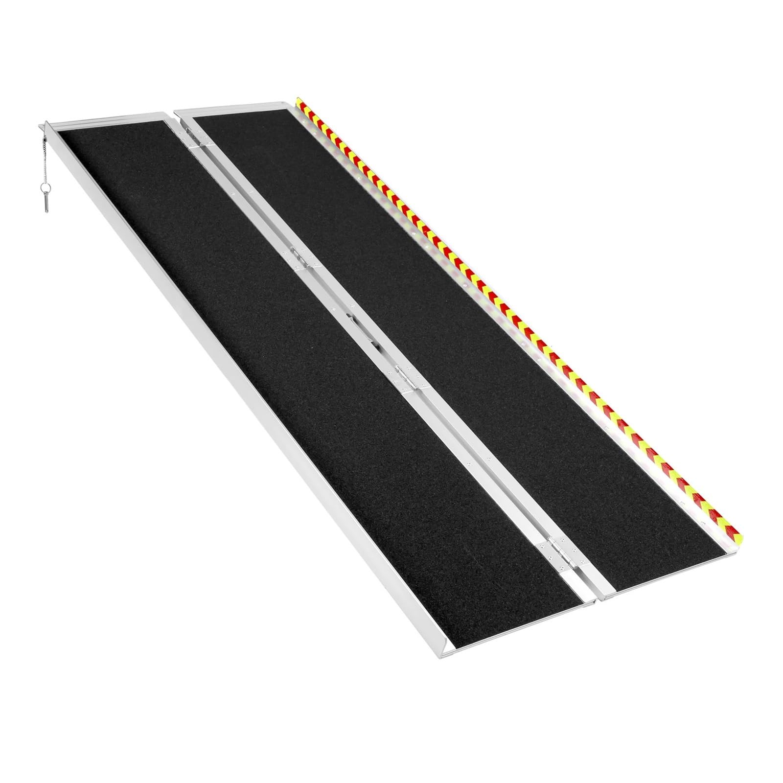 Ramps For Wheelchairs 6/7FT Door Threshold Wheelchair Ramp Folding Aluminum Portable Ramp For Home Steps Stairs Doorways