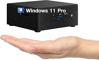 Intel NUC NUC11PAHi5 Mini PC,Four-Core i5-1135G7, 16GB RAM, 512GB SSD,Mini Computer Windows 11 Pro,Up to 4.2 GHz Turbo,NVMe SSD DDR4 RAM, WiFi 6,BT 5.2 Thunderbolt 3,8K UHD,Quadruple Monitor