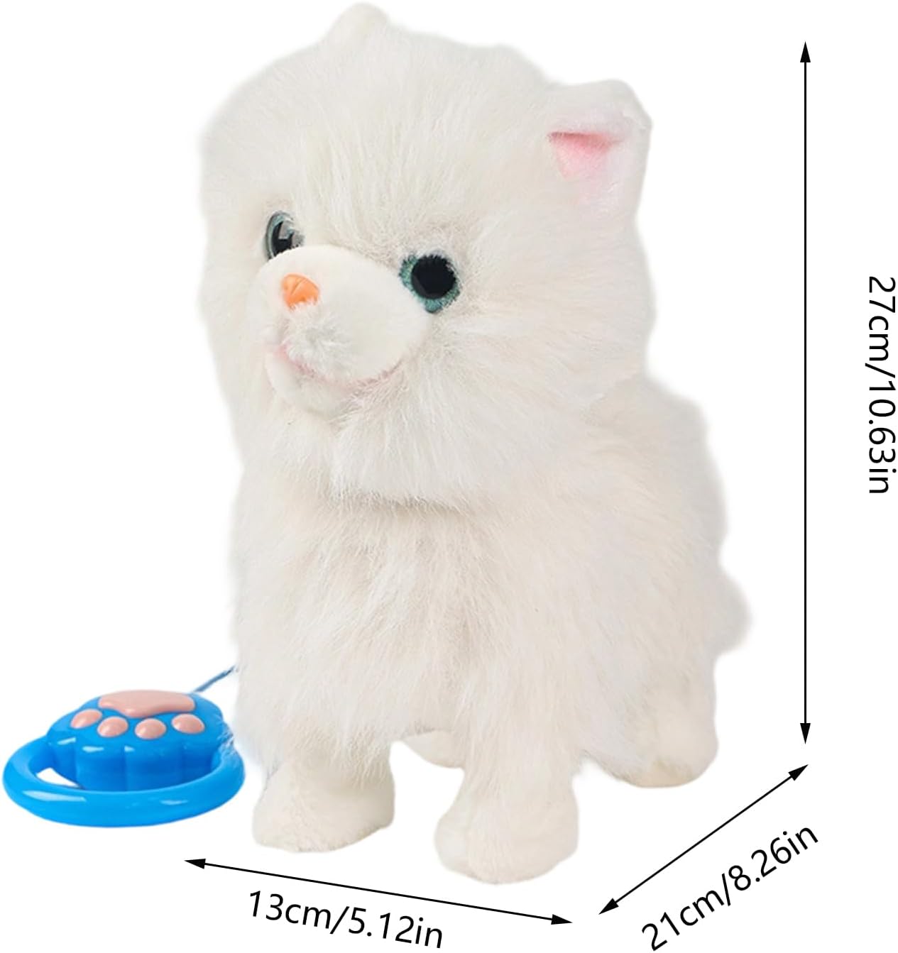Electric Plush Dog Toy,Touch Sensing Interactive Companion Animal | Interactive Electronic Pet Plush Toy - for Kids Children Boys Birthday Holiday New Year