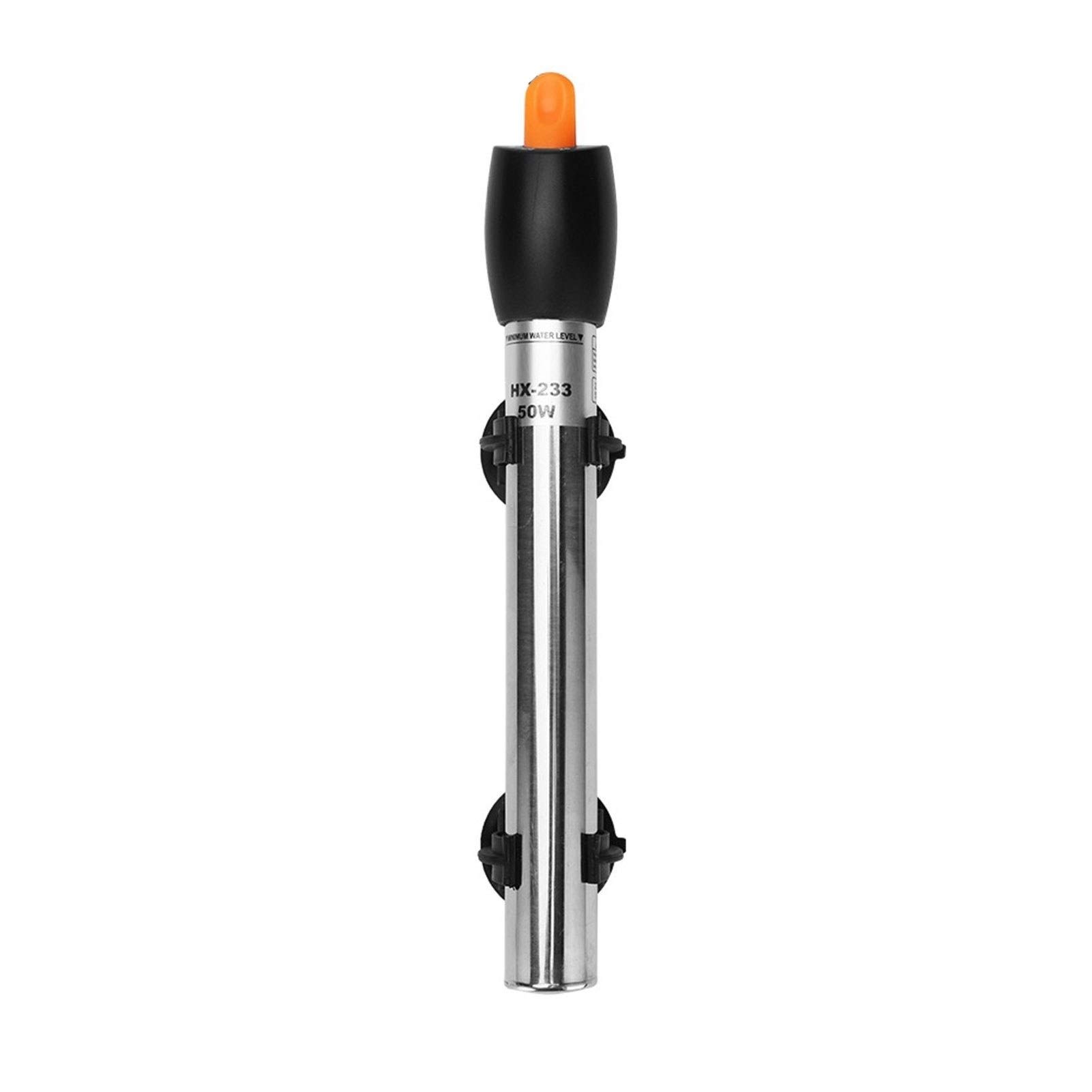 Riscaldatore per Animali Domestici Acciaio Inox Acquario riscaldatore Regolabile Asta di Riscaldamento ad Immersione Termostato for Fish Tank 50W / 100W / 200W / 300W / 500W (Color : 500W)